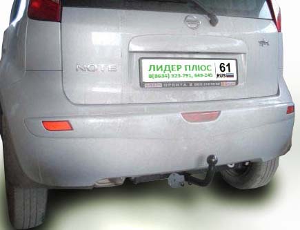 фаркоп на ниссан ноут е11|