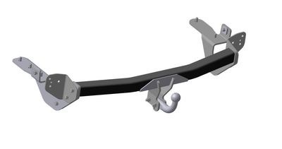 Фаркоп Toyota RAV4 2013-2019, кроме авто с функцией «свободные руки» крепление шара на двух болтах