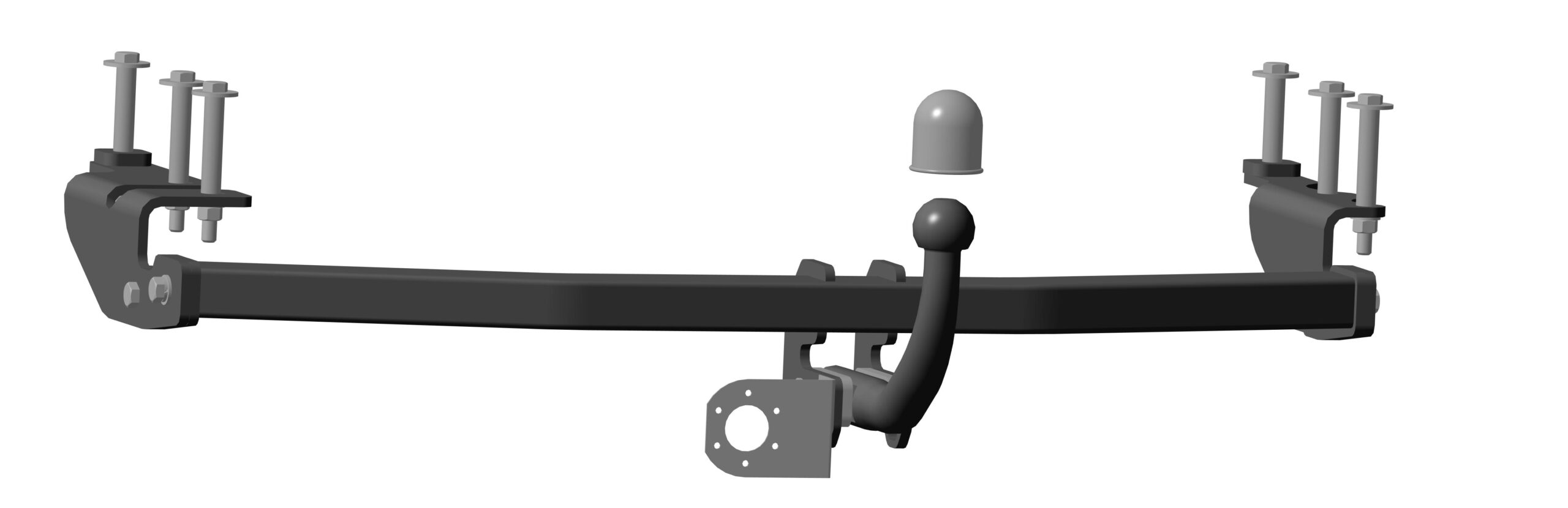 Фаркоп Dongfeng H30 Cross 2011-2018 крепление шара на двух болтах