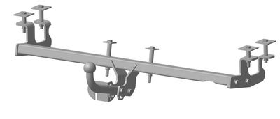 Фаркоп ГАЗ Волга 31105 седан (двигатель Chrysler) крепление шара на двух болтах