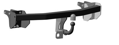 Фаркоп Mitsubishi Outlander 2012-2019, 2019-2021 крепление шара на двух болтах