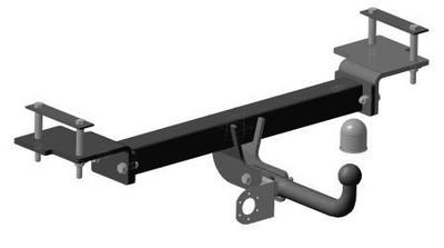 Фаркоп Chery Tiggo 5 2014-2020 крепление шара на двух болтах