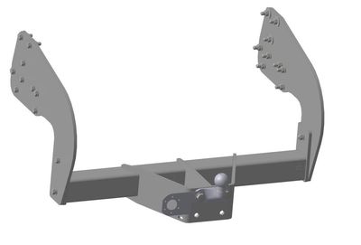 Фаркоп Газель NEXT бортовая 2013-2016 фланцевое крепление шара