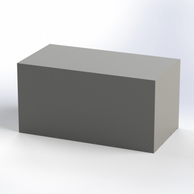 Тент ПВХ (630г/м2) 1220*2000*1500 прямоугольный (1 клапан)