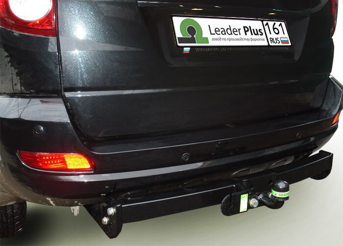 Фаркоп для GREAT WALL Hover H5 2011 с нерж. пласт.||