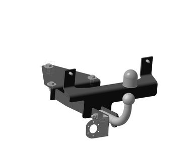 Фаркоп Datsun mi-DO 2014-2020, Лада Калина 1119 хетчбек 2005-2013, Лада Калина 2 2192 хетчбек 2013-... крепление шара на двух болтах