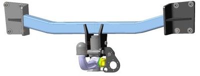 Фаркоп Volvo XC90 2014-... быстросъемное крепление шара