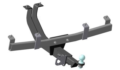 Фаркоп Chevrolet Niva 2123 4x4 2002/12-... съемное крепление шара под американский квадрат