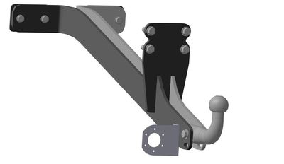 Фаркоп УАЗ 3159, 3160, 3162, 3163 Patriot (Патриот) 4x4 1994-2015, 2015-... крепление шара на двух болтах