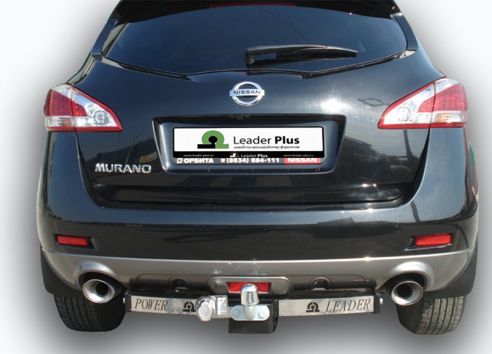 Фаркоп для NISSAN Murano Z51 2010 с нерж. пласт.|фаркоп на ниссан мурано z51|