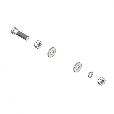 Замок самосвальный ответная часть