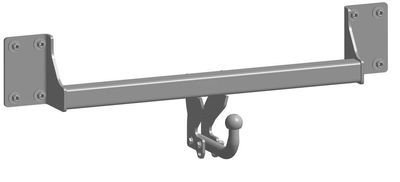 Фаркоп BMW X5 E70 2007-2013, X5 F15 2013-2018, BMW X6 F16 2014-2019 крепление шара на двух болтах