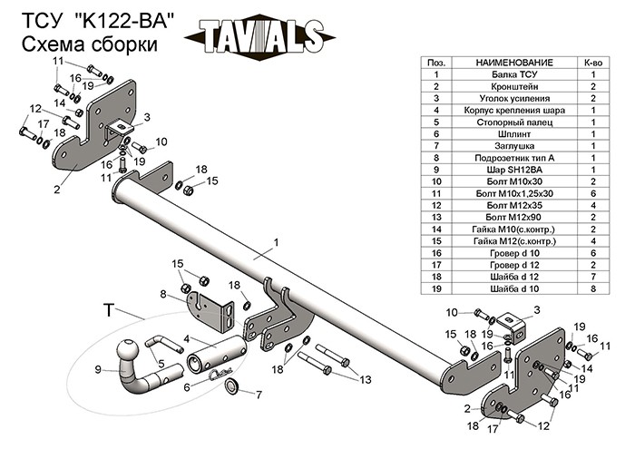 фаркоп на опель антара|фаркоп на опель мокка|Фаркоп для KIA Soul PS 2013.10 c быстросъемным шаром