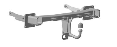 Фаркоп Mercedes GLS-Class x166 2016-2019, Mercedes GLE-Class w166 2015-2019, Mercedes M-Class w164 2005-2012, w166 2012-2015, Mercedes GL-Class x164 2005-2012, x166 2012-2016 крепление шара на двух болтах