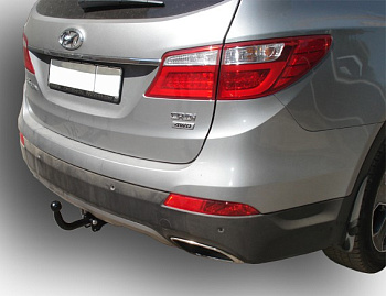 Фаркоп для Hyundai Santa Fe DM 2012-... дизель, KIA Sorento 2012-2015