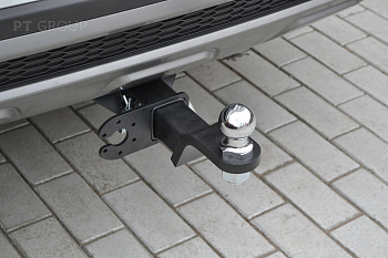 Фаркоп Chery Tiggo 8 2019-, Chery Tiggo 8 Pro 2021-, Chery Tiggo 8 Pro Max 2022- съемное крепление шара под американский квадрат