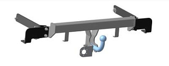 Фаркоп Chevrolet Captivа 2013-2018 крепление шара на двух болтах