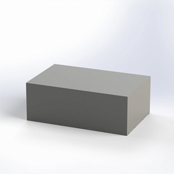 Тент ПВХ (630г/м2) 1220*1800*1000 прямоугольный (1 клапан)