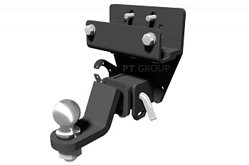 Фаркоп Toyota Land Cruiser 300 2021-... съемное крепление шара под американский квадрат