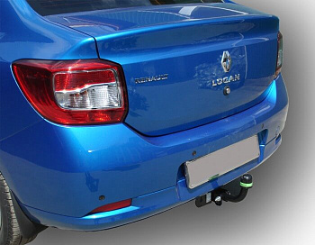 Фаркоп для Renault Logan седан 2005-2014,2014-... , Sandero 2014-2018, Sandero Stepway 2014-2018