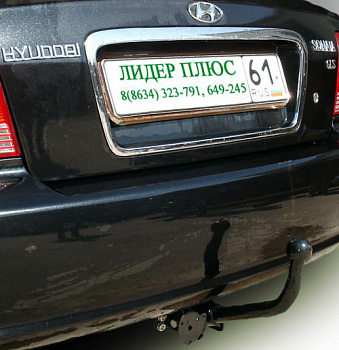 Фаркоп для Hyundai Sonata IV EF 1998-2012, ТАГАЗ Sonata IV EF седан 2005-2011
