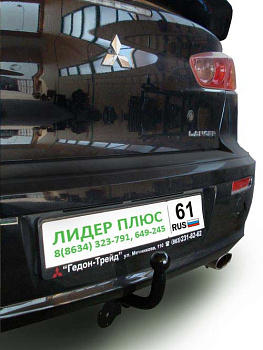 Фаркоп для Mitsubishi Lancer X GA седан 2007-2012