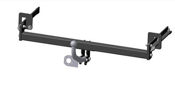 Фаркоп Nissan Tiida 2014-2015 крепление шара на двух болтах