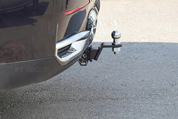 Фаркоп Haval F7 2019-, Haval F7x 2019- съемное крепление шара под американский квадрат