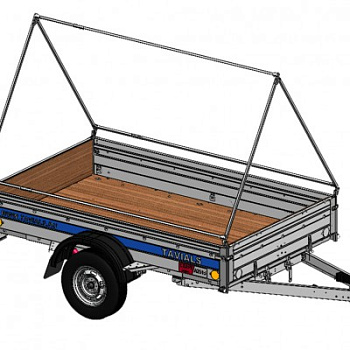 Тент ПВХ (630г/м2) 1220*2000*0 (полог, сварной)