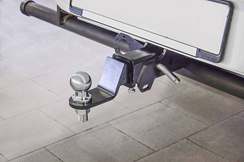 Фаркоп Mitsubishi L200 2015-2023, Fiat Fullback 2016-2019 съемное крепление шара под американский квадрат